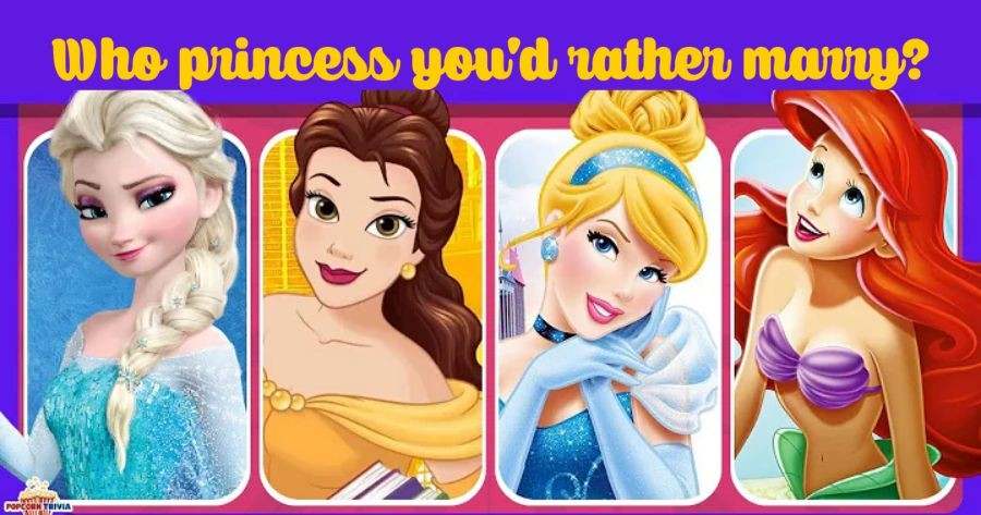 Who Among The Disney Princesses You'd Rather Marry Can Predict Your Love Fortune In 2024
