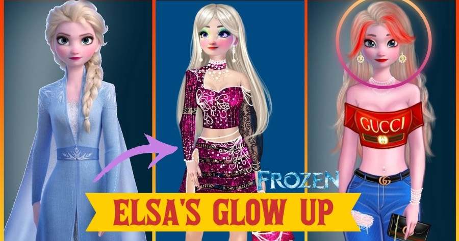 What Does Your Frozen Elsa's GLOW UP Choice Say About You?